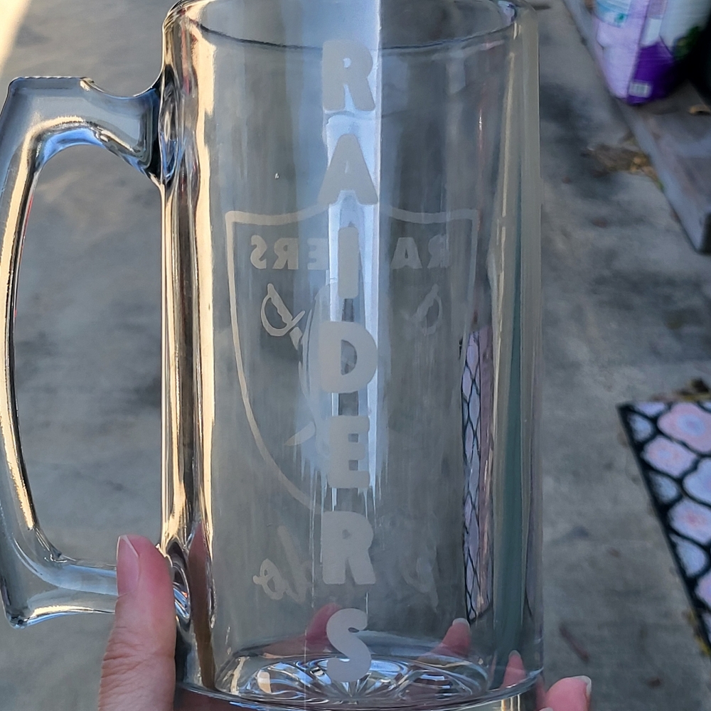 Custom Glass Beer Mug with name - Picture 4 of 10